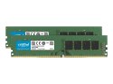 Pamięć RAM Crucial DDR4 - 16 GB: 2 x 8 GB - DIMM 288-pin - unbuffered