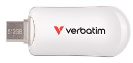 Pamięć flash USB-C STICK 512 GB Verbatim Plectra Biała