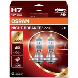 ŻARÓWKA HALOGENOWA DO SAMOCHODU OSRAM NIGHT BREAKER 220 H7 2 szt.