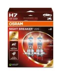 ŻARÓWKA HALOGENOWA DO SAMOCHODU OSRAM NIGHT BREAKER 220 H7 2 szt.