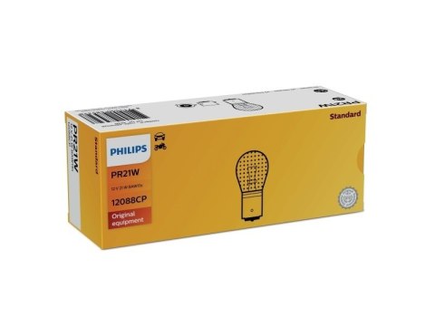 Żarówka (Karton 10szt.) PR21W 12V 21W BAW15s, czerwona Żarówka (Karton 10szt.) PR21W 12V 21W BAW15s, czerwona
