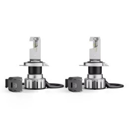 Żarówka LED (Zestaw 2szt.) H4 12V 27/23W P43T możliwość legalizacji dla wybranych samochodów NIGHT BREAKER LED SMART, zimna biel