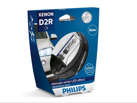 Żarówka Philips Xenon D2R White Vision