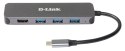 5-IN-1 USB-C HUB W HDMI/1XHDMI 3XUSB3.0 1XUSB-C PORT