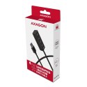 Axagon HUE-M1AL huby i koncentratory USB 3.2 Gen 1 (3.1 Gen 1) Type-A 5000 Mbit/s Czarny