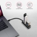 Axagon HUE-M1C huby i koncentratory USB 3.2 Gen 1 (3.1 Gen 1) Type-C 5000 Mbit/s Czarny