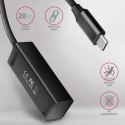 Axagon HUE-M1C huby i koncentratory USB 3.2 Gen 1 (3.1 Gen 1) Type-C 5000 Mbit/s Czarny
