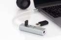 Digitus 3-portowy hub USB 2.0 i adapter LAN Fast Ethernet ze złączem Type-C™