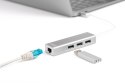 Digitus Hub USB 3.0 Type-C™ z Gigabit Ethernet
