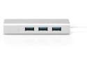 Digitus Hub USB 3.0 Type-C™ z Gigabit Ethernet