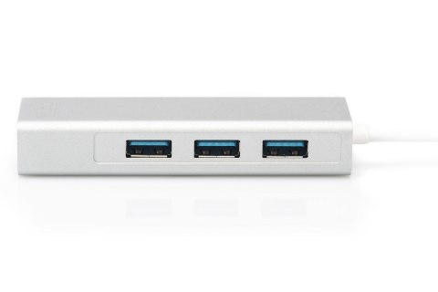 Digitus Hub USB 3.0 Type-C™ z Gigabit Ethernet