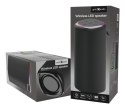 Gembird GMB Audio SPK-BT-LED-08L głośnik przenośny / imprezowy Przenośny głośnik stereo Czarny 10 W