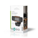 Nedis WCAM100BK kamera internetowa 2 MP 1920 x 1080 px USB 2.0 Czarny