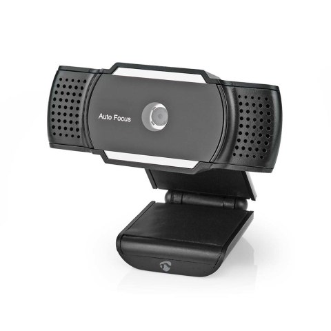 Nedis WCAM110BK kamera internetowa 5 MP 2592 x 1944 px USB 2.0 Czarny Nedis WCAM110BK kamera internetowa 5 MP 2592 x 1944 px USB 2.0 Czarny