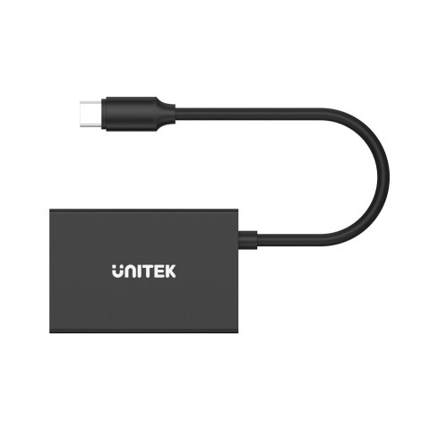 UNITEK uHUB Q4 USB 3.2 Gen 1 (3.1 Gen 1) Type-C 10000 Mbit/s Szary UNITEK uHUB Q4 USB 3.2 Gen 1 (3.1 Gen 1) Type-C 10000 Mbit/s Szary