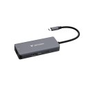 Verbatim 32157 huby i koncentratory USB 3.2 Gen 1 (3.1 Gen 1) Type-C 5000 Mbit/s Szary
