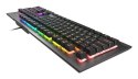 GENESIS Rhod 500 RGB klawiatura Gaming USB QWERTY ES Hiszpański Czarny