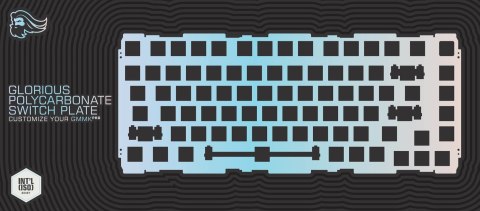 Glorious PC Gaming Race Switch Plate Keyboard switch plate Glorious PC Gaming Race Switch Plate Keyboard switch plate
