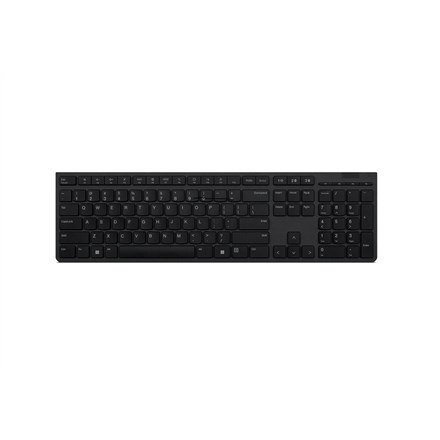 Klawiatura Lenovo Professional Wireless Rechargeable Keyboard 4Y41K04074 Estonian, Scissors switch keys, Grey