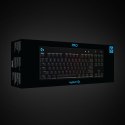Klawiatura Logitech G915 LIGHTSPEED WRLS RGB MECH KB/GL CLICKY - CARBON US INTL