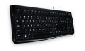 Klawiatura Logitech K120 920-002489 USB QWERTZ Niemiecki Czarny