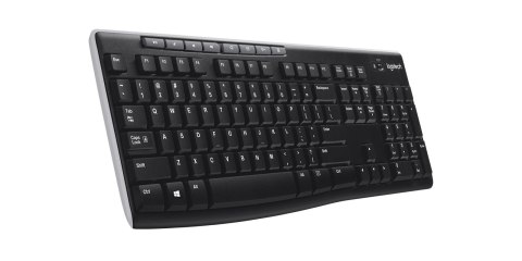Klawiatura bezprzewodowa Logitech K270 RF Wireless QWERTZ Niemiecki Czarny Klawiatura bezprzewodowa Logitech K270 RF Wireless QWERTZ Niemiecki Czarny