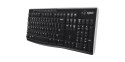 Klawiatura bezprzewodowa Logitech K270 RF Wireless QWERTZ Niemiecki Czarny