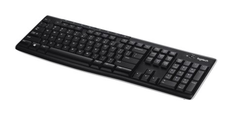 Klawiatura bezprzewodowa Logitech K270 RF Wireless QWERTZ Niemiecki Czarny Klawiatura bezprzewodowa Logitech K270 RF Wireless QWERTZ Niemiecki Czarny