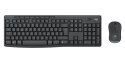 Logitech 920-012065 klawiatura Dołączona myszka Biuro RF Wireless + Bluetooth QWERTZ Niemiecki Grafitowy