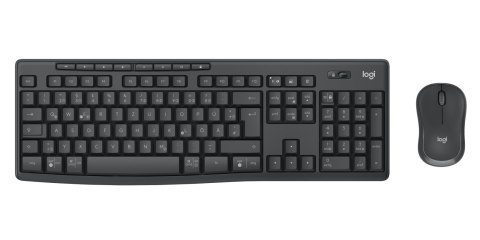 Logitech 920-012065 klawiatura Dołączona myszka Biuro RF Wireless + Bluetooth QWERTZ Niemiecki Grafitowy Logitech 920-012065 klawiatura Dołączona myszka Biuro RF Wireless + Bluetooth QWERTZ Niemiecki Grafitowy