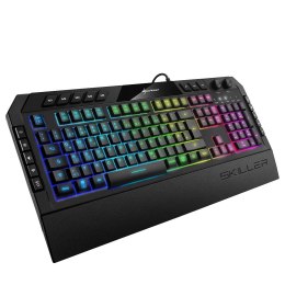 Sharkoon Skiller SGK5 klawiatura Gaming USB QWERTZ Niemiecki Czarny