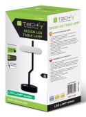 Techly I-LAMP-TABLE2 lampa stołowa Niewymienialne źródło światła 2 W LED Czarny, Biały
