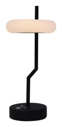 Techly I-LAMP-TABLE2 lampa stołowa Niewymienialne źródło światła 2 W LED Czarny, Biały