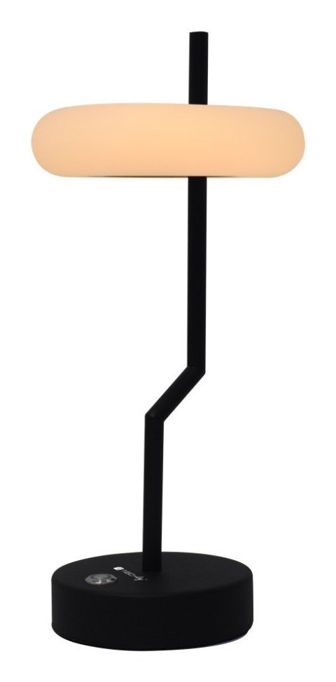 Techly I-LAMP-TABLE2 lampa stołowa Niewymienialne źródło światła 2 W LED Czarny, Biały