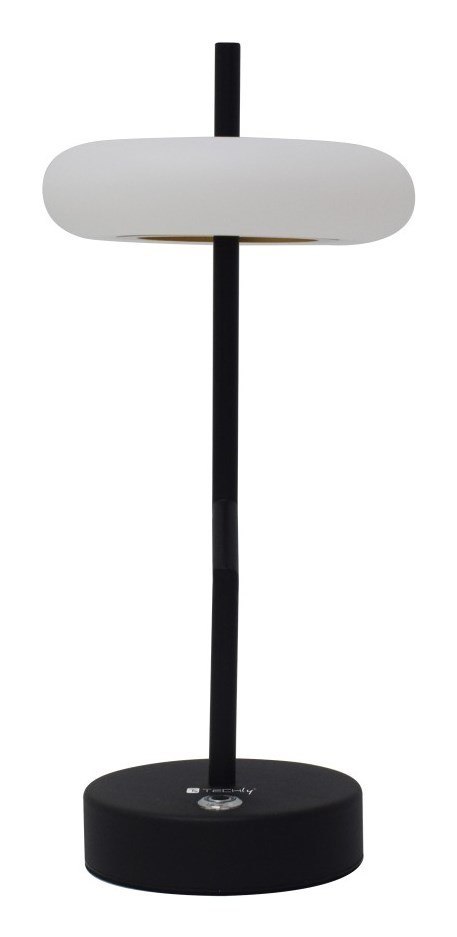 Techly I-LAMP-TABLE2 lampa stołowa Niewymienialne źródło światła 2 W LED Czarny, Biały
