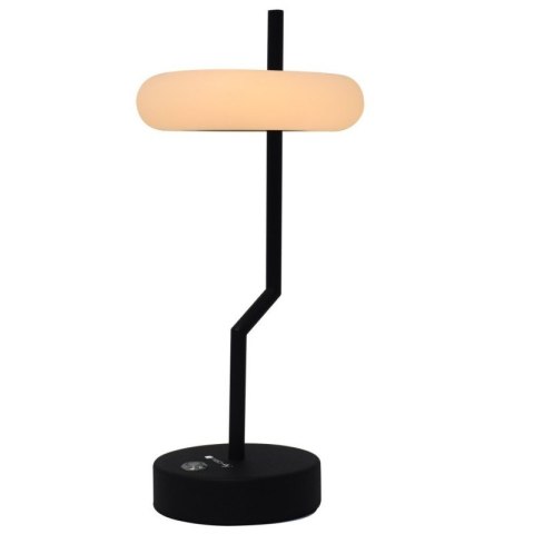 Techly I-LAMP-TABLE2 lampa stołowa Niewymienialne źródło światła 2 W LED Czarny, Biały