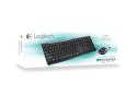 Zestaw klawiatura + mysz Logitech 920-004511 (USB (Radio 2.4 GHz); ukł.klaw.(DE); kolor czarny)