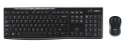 Zestaw klawiatura + mysz Logitech 920-004511 (USB (Radio 2.4 GHz); ukł.klaw.(DE); kolor czarny)