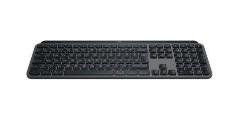 Klawiatura Logitech MX Keys S Uniwersalna RF Wireless + Bluetooth QWERTY Amerykański międzynarodowy Grafitowy