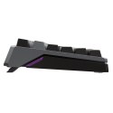 Klawiatura gamingowa COOLER MASTER MK770, przewodowa USB + RF Wireless + Bluetooth, QWERTY Czeski, Ciemny Szary