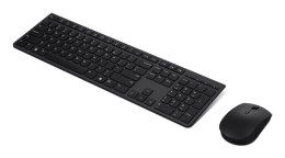 Lenovo 4X31K03968 klawiatura Dołączona myszka Biuro RF Wireless + Bluetooth US English Szary