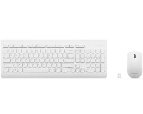 Lenovo | Bezprzewodowa klawiatura i mysz Combo | 510 | Biały | Kombinacja klawiatury i myszy | Łączność bezprzewodowa 2,4 GHz pr Lenovo | Bezprzewodowa klawiatura i mysz Combo | 510 | Biały | Kombinacja klawiatury i myszy | Łączność bezprzewodowa 2,4 GHz pr