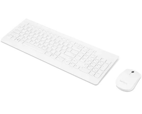 Lenovo | Bezprzewodowa klawiatura i mysz Combo | 510 | Biały | Kombinacja klawiatury i myszy | Łączność bezprzewodowa 2,4 GHz pr Lenovo | Bezprzewodowa klawiatura i mysz Combo | 510 | Biały | Kombinacja klawiatury i myszy | Łączność bezprzewodowa 2,4 GHz pr