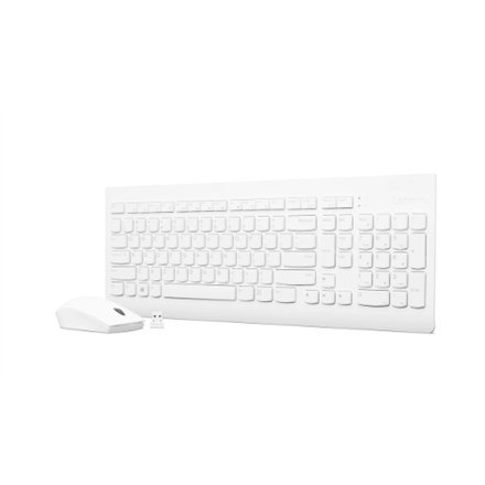 Lenovo | Bezprzewodowa klawiatura i mysz Combo | 510 | Biały | Kombinacja klawiatury i myszy | Łączność bezprzewodowa 2,4 GHz pr Lenovo | Bezprzewodowa klawiatura i mysz Combo | 510 | Biały | Kombinacja klawiatury i myszy | Łączność bezprzewodowa 2,4 GHz pr