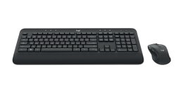 Logitech Advanced MK545 klawiatura Dołączona myszka Biuro RF Wireless QWERTY Amerykański międzynarodowy Czarny