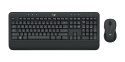 Logitech Advanced MK545 klawiatura Dołączona myszka Biuro RF Wireless QWERTY Amerykański międzynarodowy Czarny
