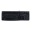 Logitech Keyboard K120 for Business klawiatura Uniwersalne USB QWERTZ Czeski Czarny