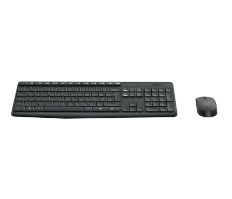 Logitech Klawiatura MK235 Wireless KBD+Mouse Grey CZ