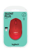 Mysz Logitech M330 Silent Plus Red