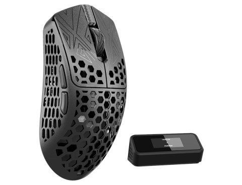 Mysz gamingowa Vancer Akitsu Carbon Fiber, bezprzewodowa - czarna Mysz gamingowa Vancer Akitsu Carbon Fiber, bezprzewodowa - czarna